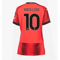AC Milan Rafael Leao #10 Hjemmedrakt Dame 2023-24 Kortermet